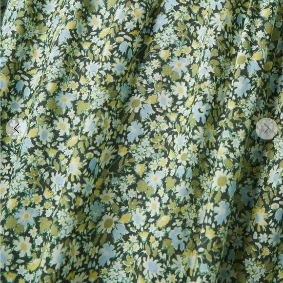 NWT MARYSIA Garden tiered tasseled floral-print organic cotton midi dress - Picture 5 of 6